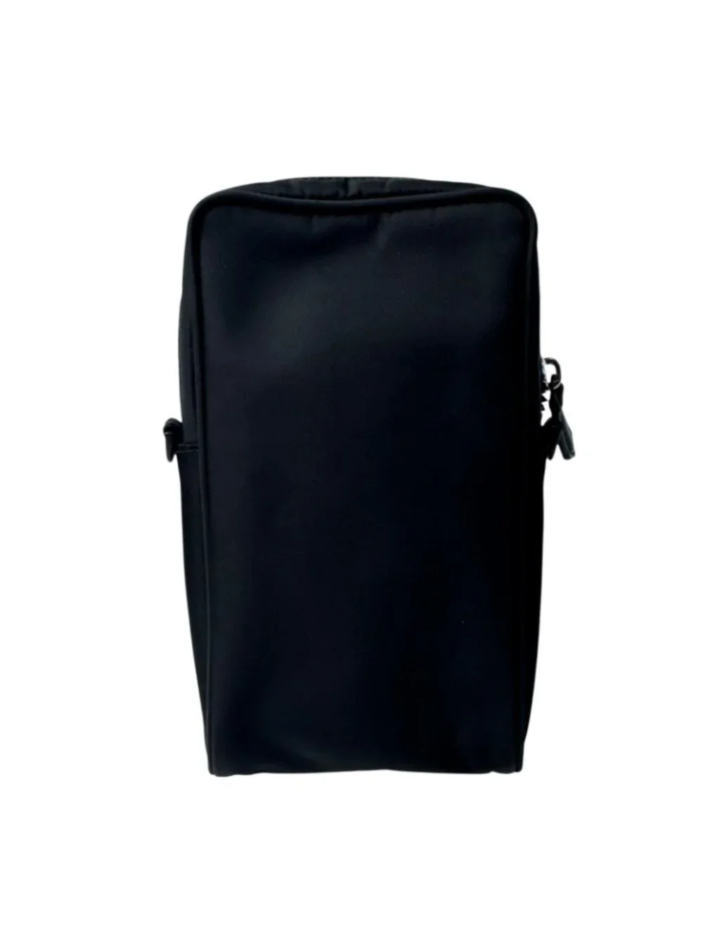 Fendi Baguette Phone Pouch Nylon Shoulder Bag Black
